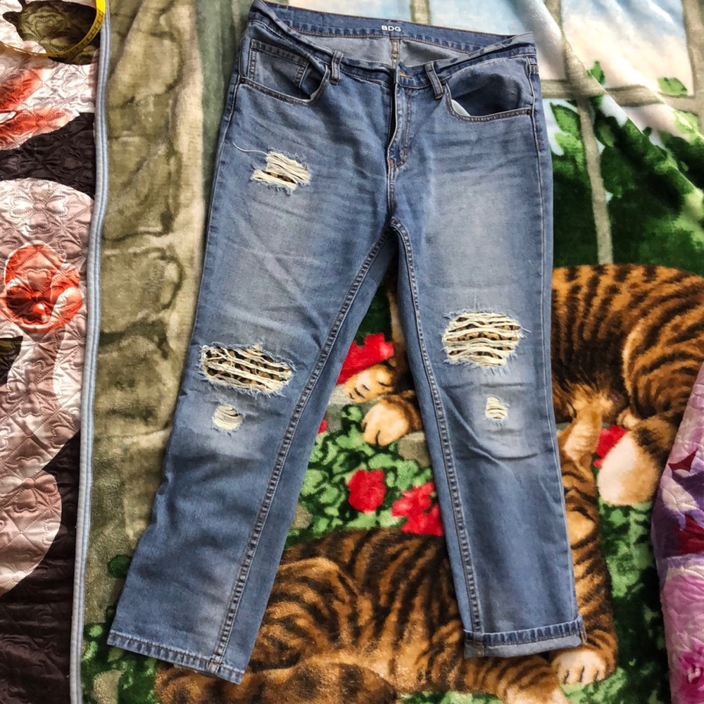 BDG jeans. Absolutely gorgeous and comfortable. Size 30 W. measurements on pics